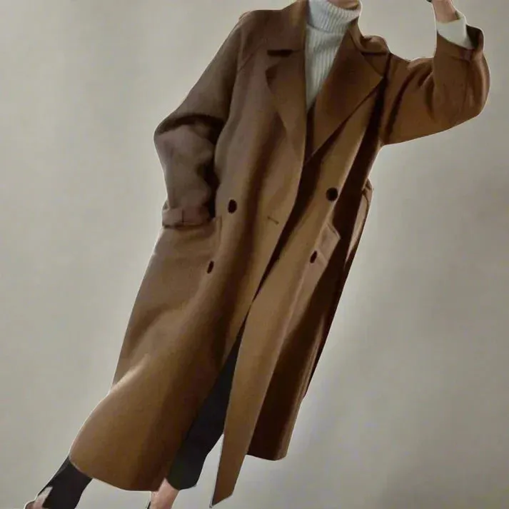 Althea | Timeless Women's Long Trench Coat with Classic Style