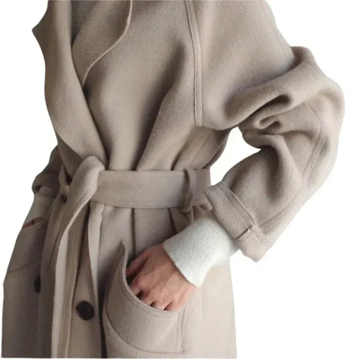 Althea | Timeless Women's Long Trench Coat with Classic Style