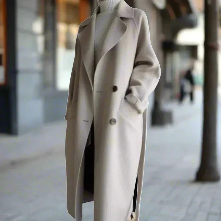 Althea | Timeless Women's Long Trench Coat with Classic Style