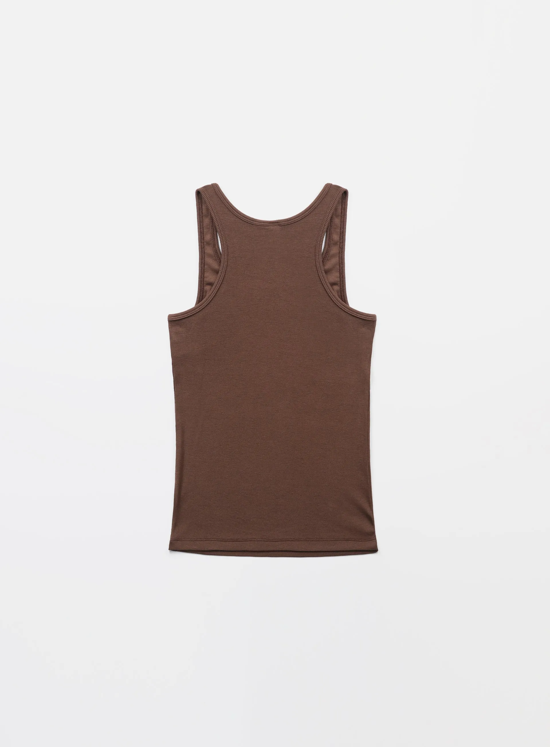 Badblood  Classic Logo Basic Tank - Chocolate