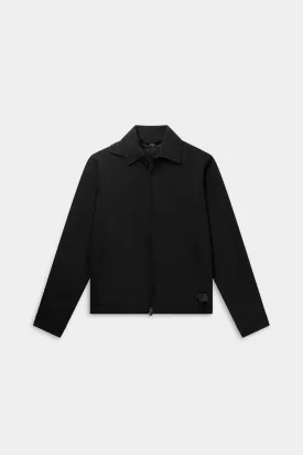 BALRXI Regular Fit Stretch Bomber Jacket Jet Black