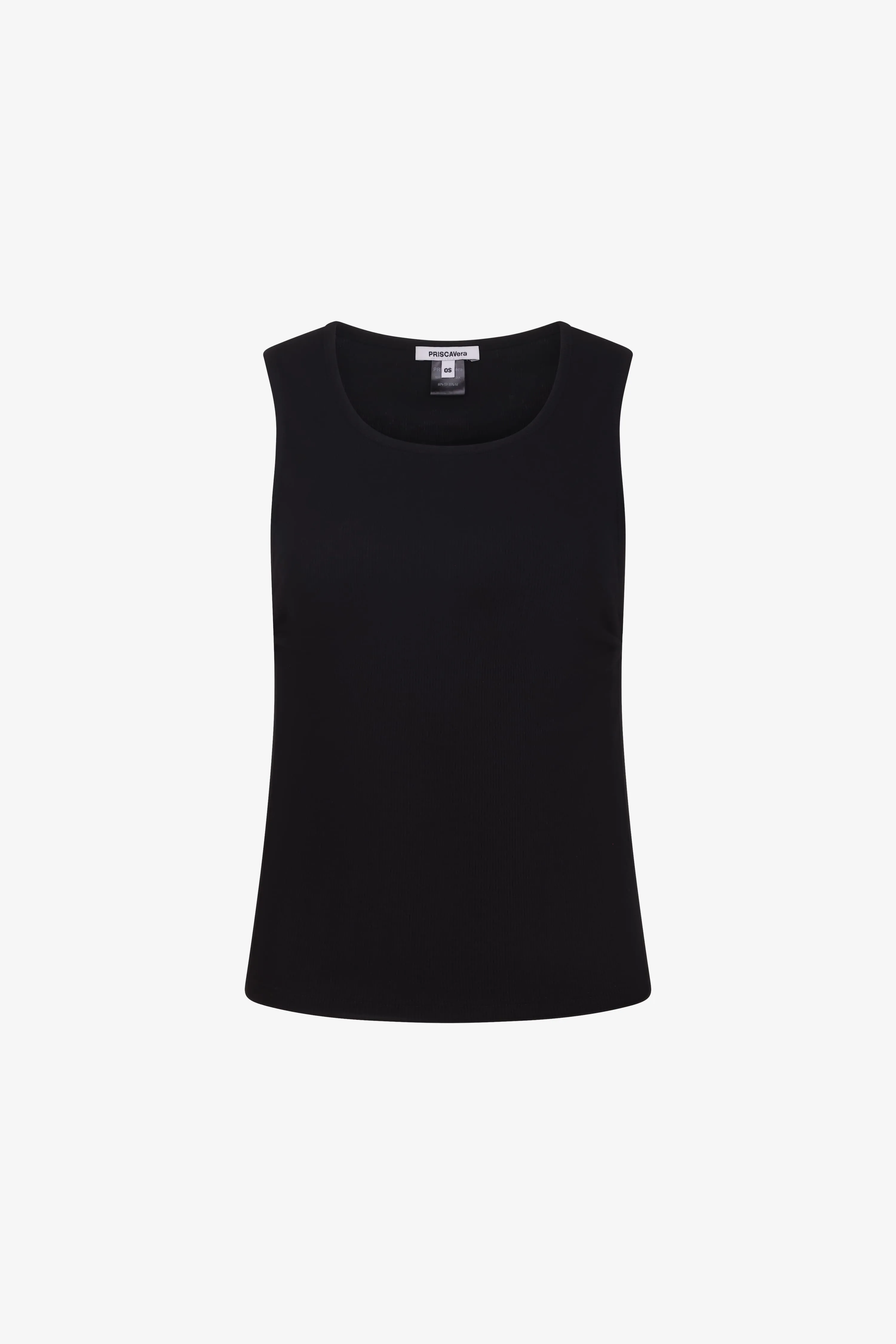 Black Classic Knot Tank Top