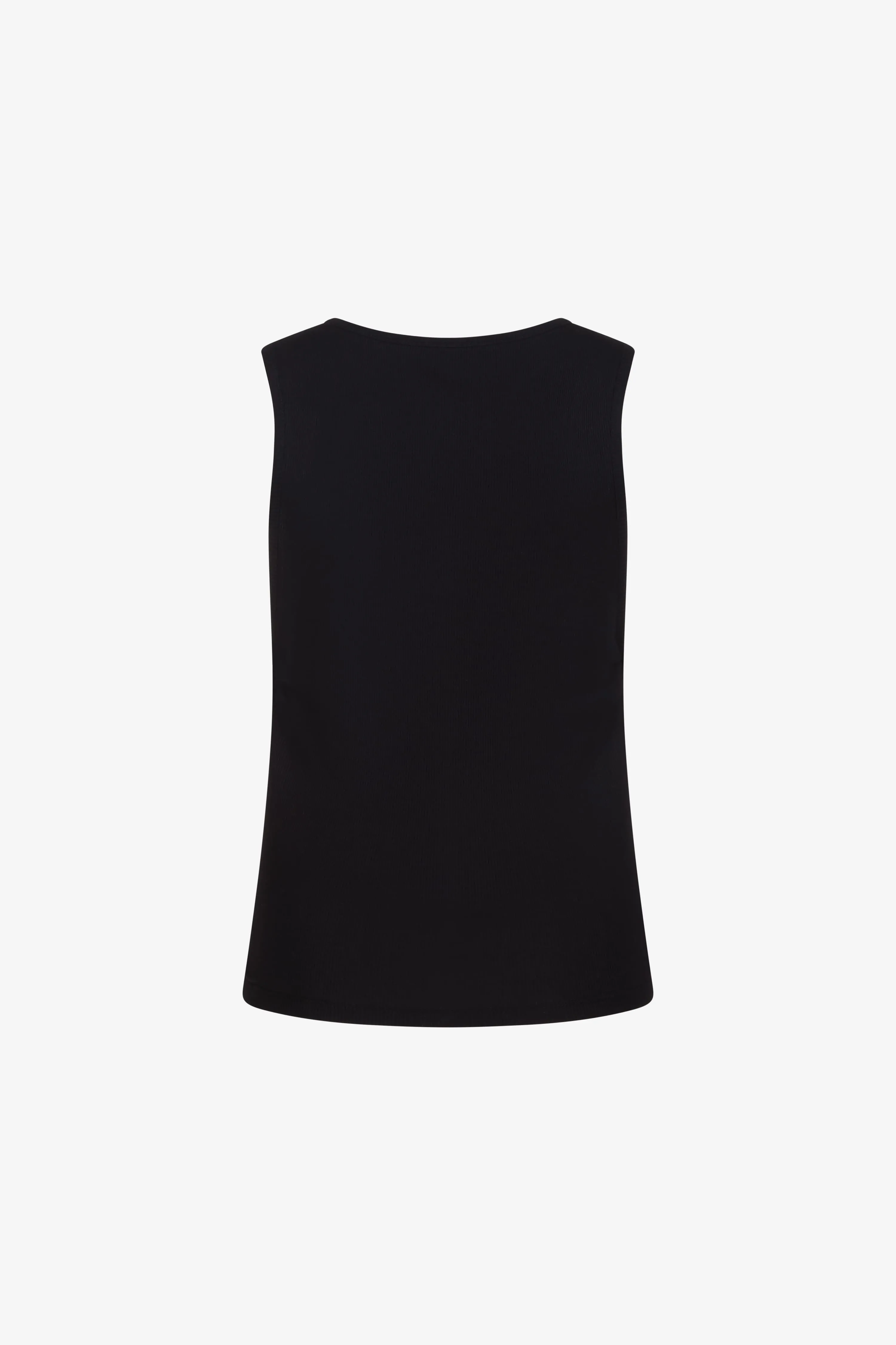 Black Classic Knot Tank Top