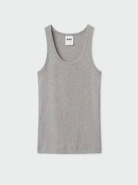 CAMILO CLASSIC RIB | MEDIUM GREY MELANGE
