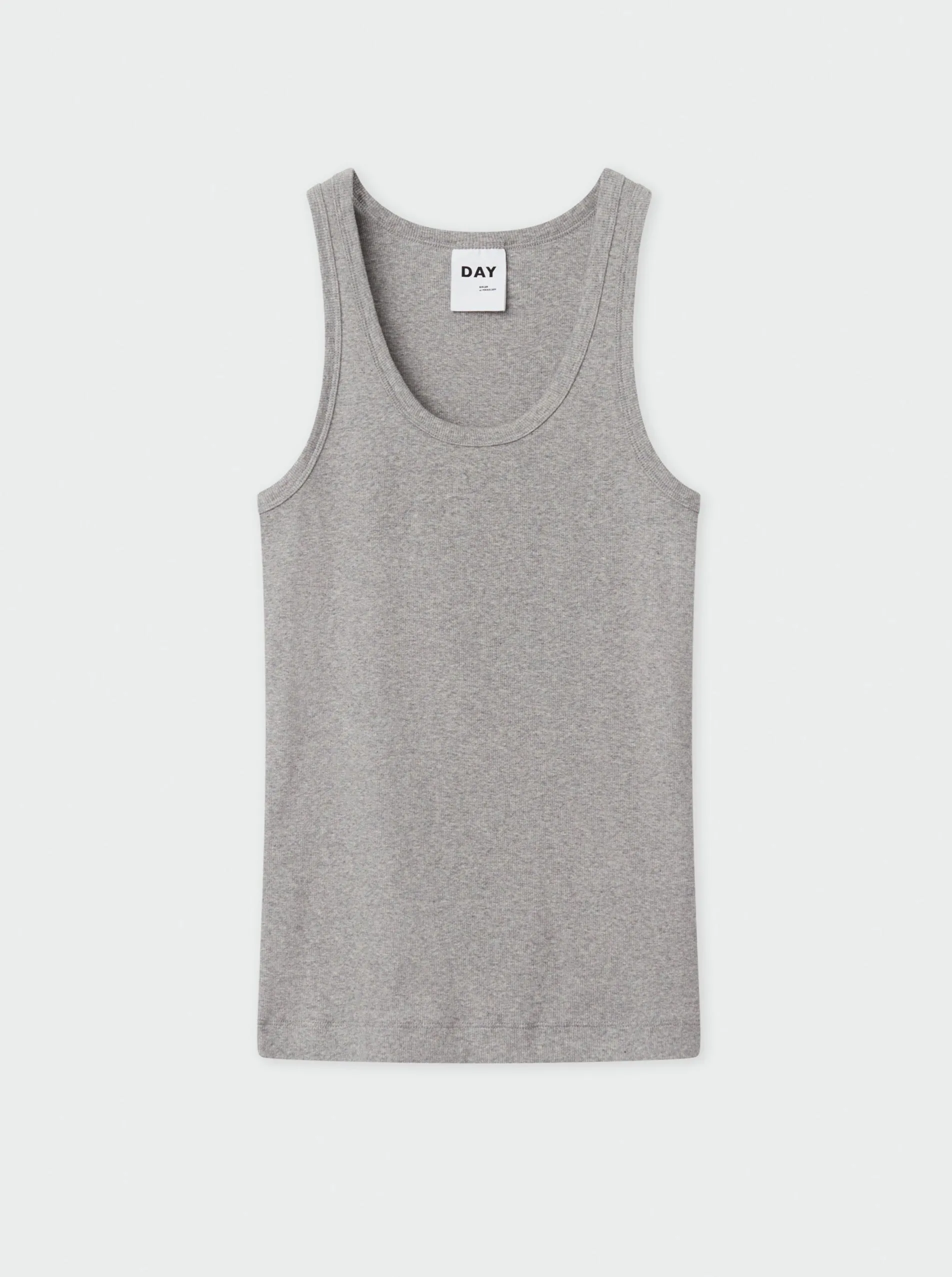 CAMILO CLASSIC RIB | MEDIUM GREY MELANGE