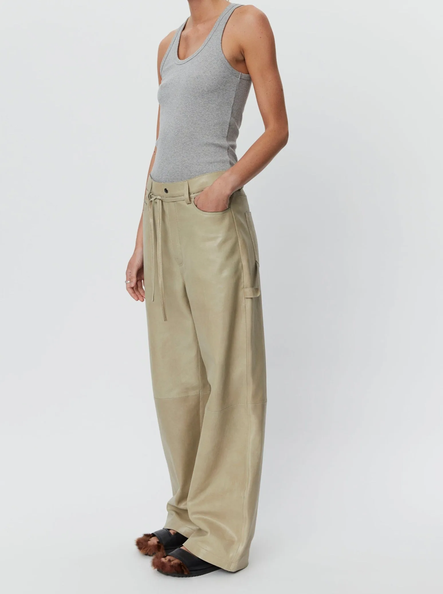 CAMILO CLASSIC RIB | MEDIUM GREY MELANGE