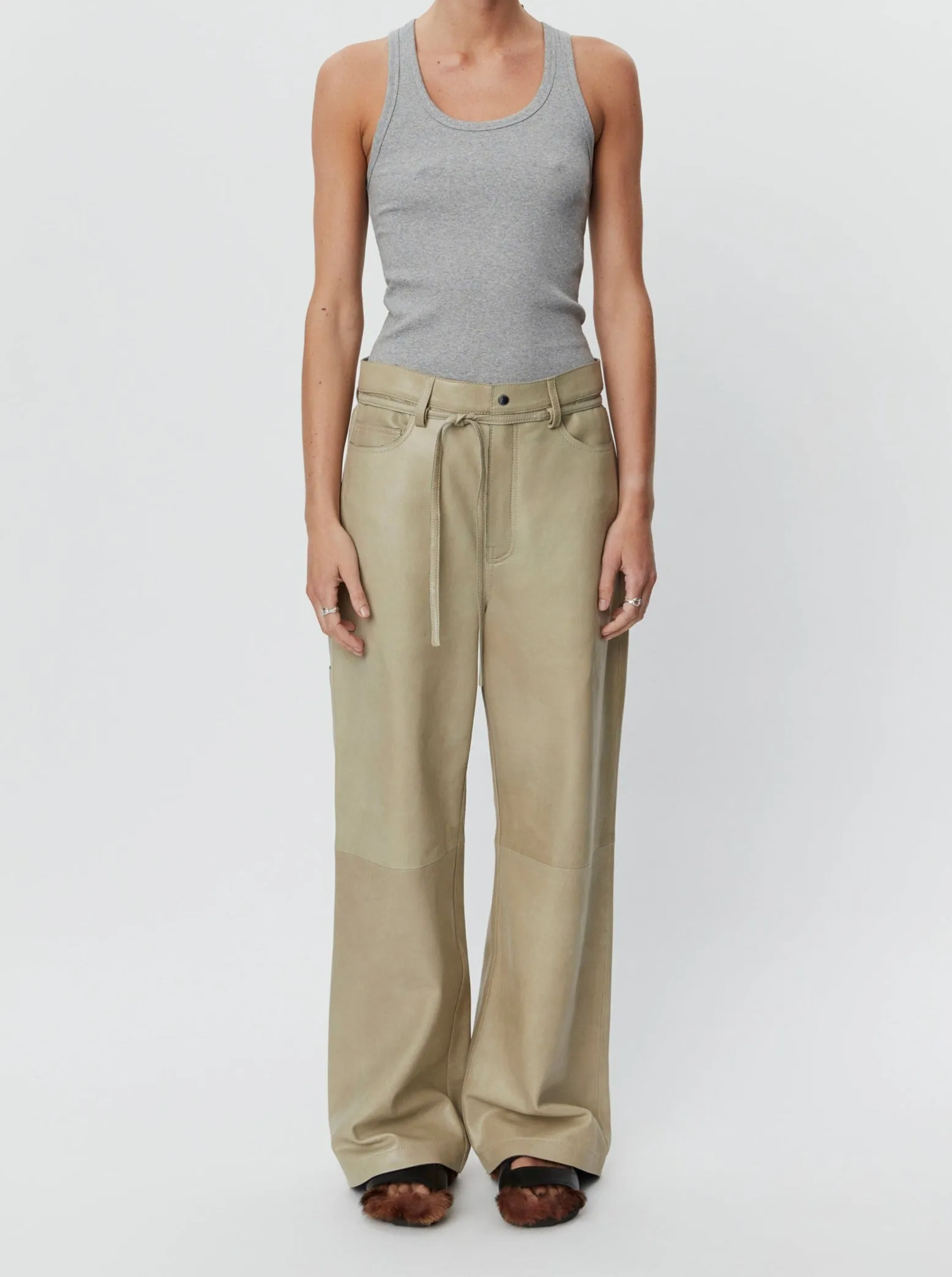 CAMILO CLASSIC RIB | MEDIUM GREY MELANGE