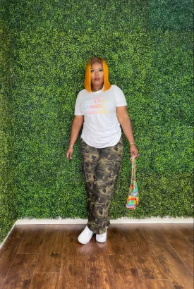 CARMEN CAMO CARGO PANTS