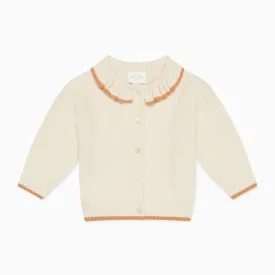 Collared Knitted Cardigan