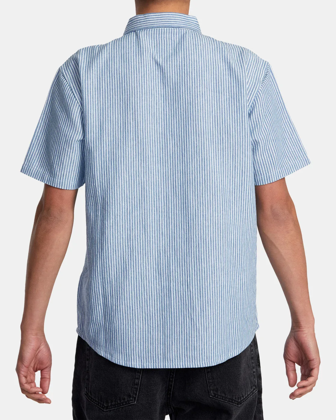 Dayshift Stripe II Short Sleeve Shirt - Chambray