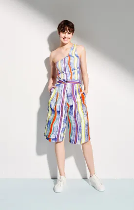 Fleurette Tailored Bermuda Shorts Stripes