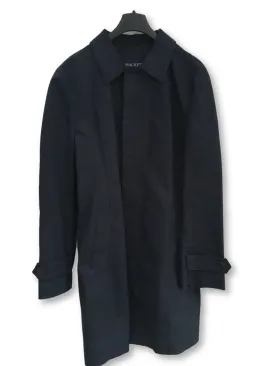 HACKETT LONDON - NAVY WATER REPELLENT CAR COAT TRENCH  Ladies
