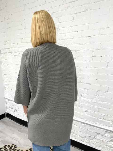 Kerisma Miko Sweater Cardigan- Ash Grey