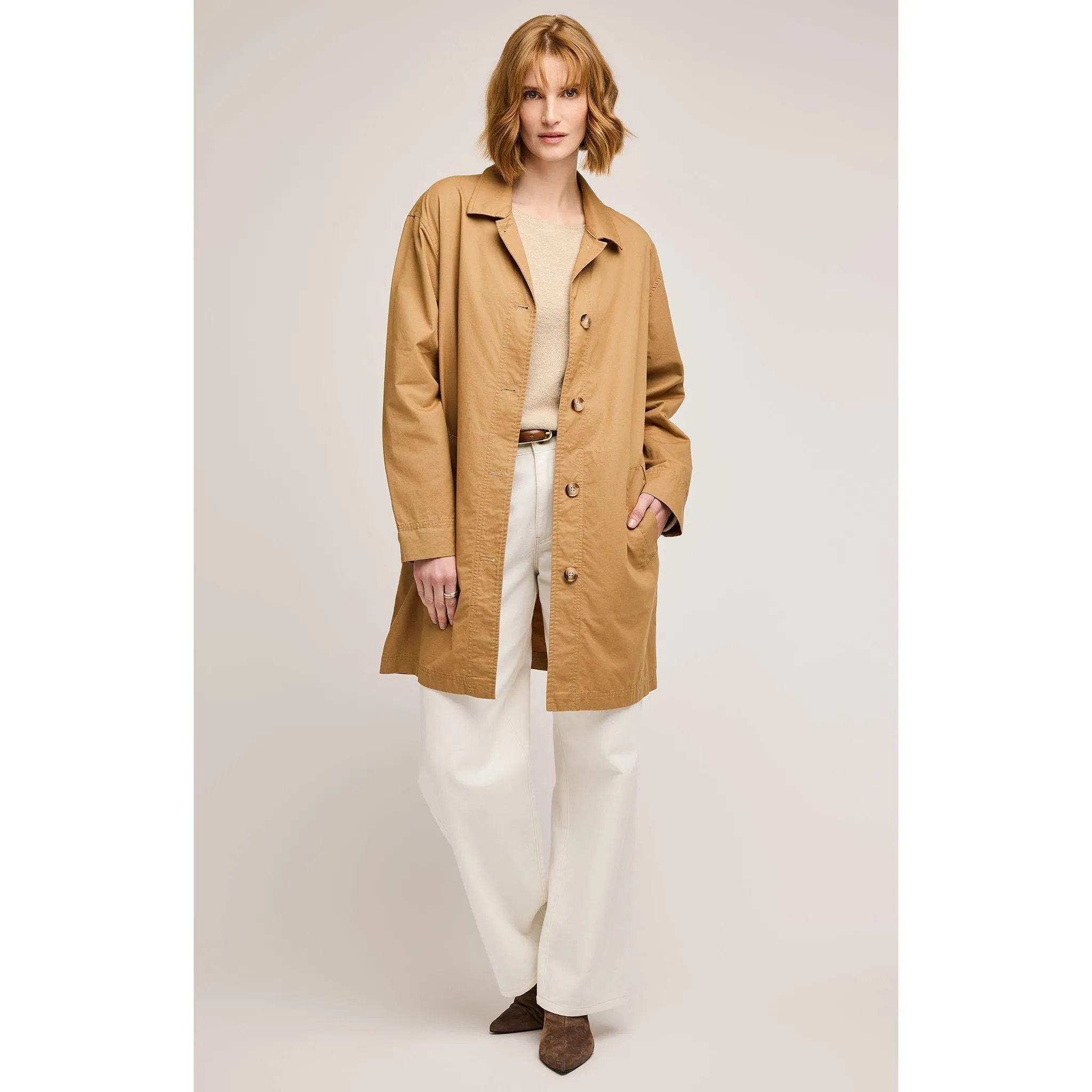 Lark Trench Coat | Honey