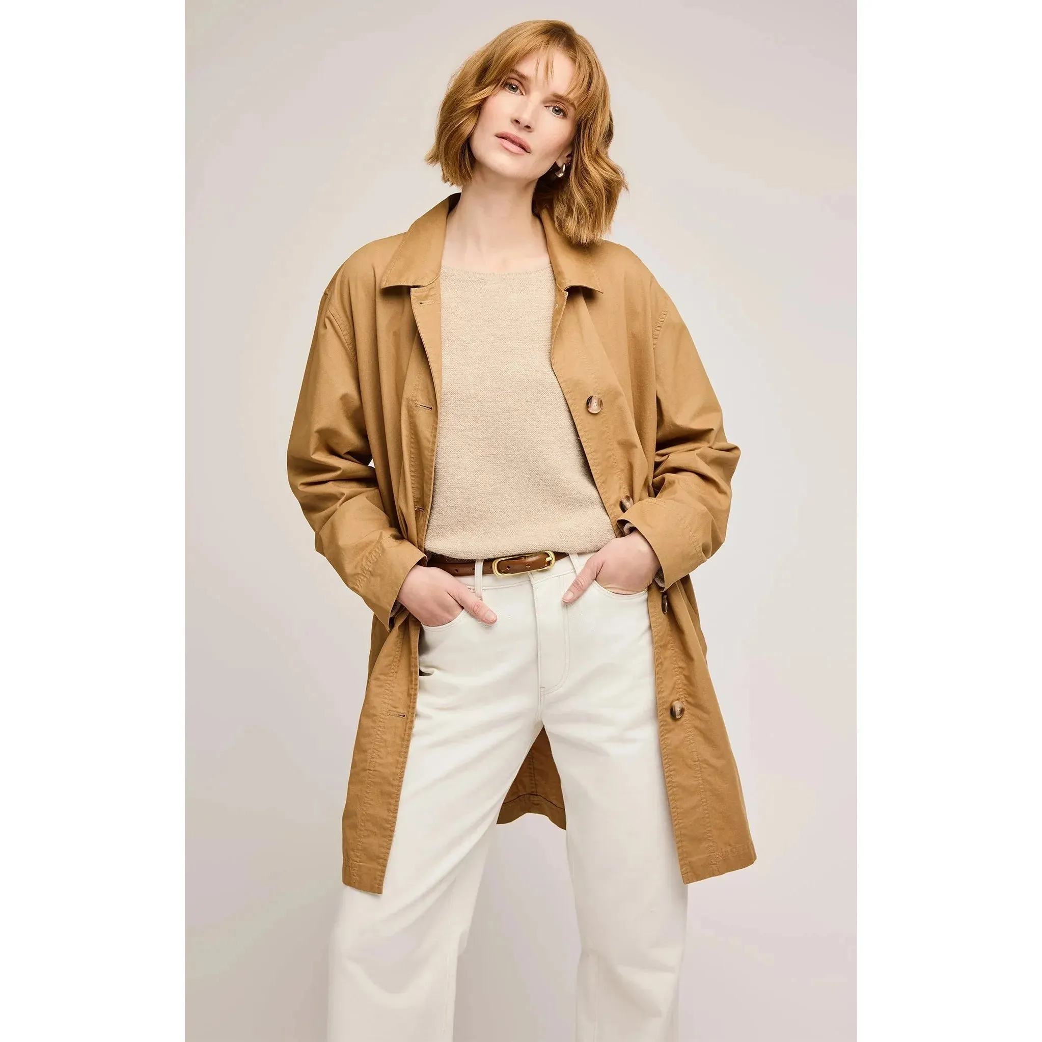Lark Trench Coat | Honey