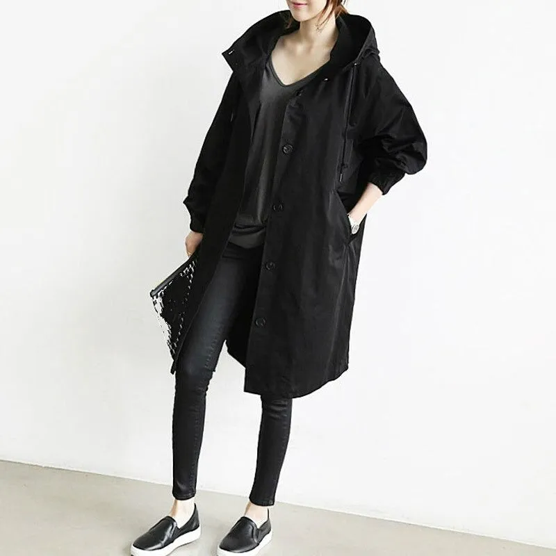 Lila | Stylish Water-Resistant Trench Coat