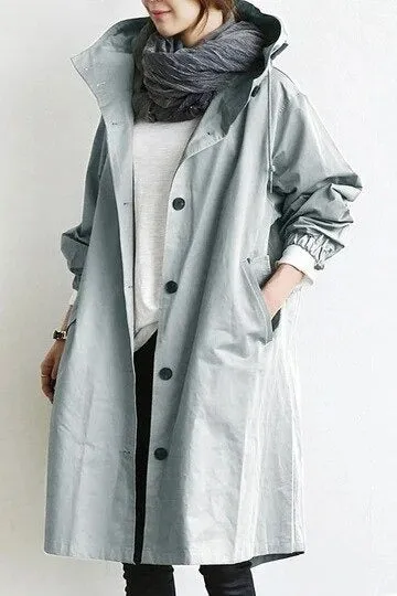 Lila | Stylish Water-Resistant Trench Coat