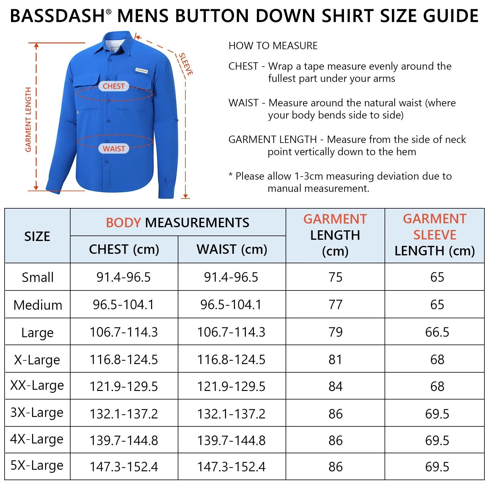 Men's UPF 50  Long Sleeve Fishing Button Down Shirt FS21M NEW COLOR