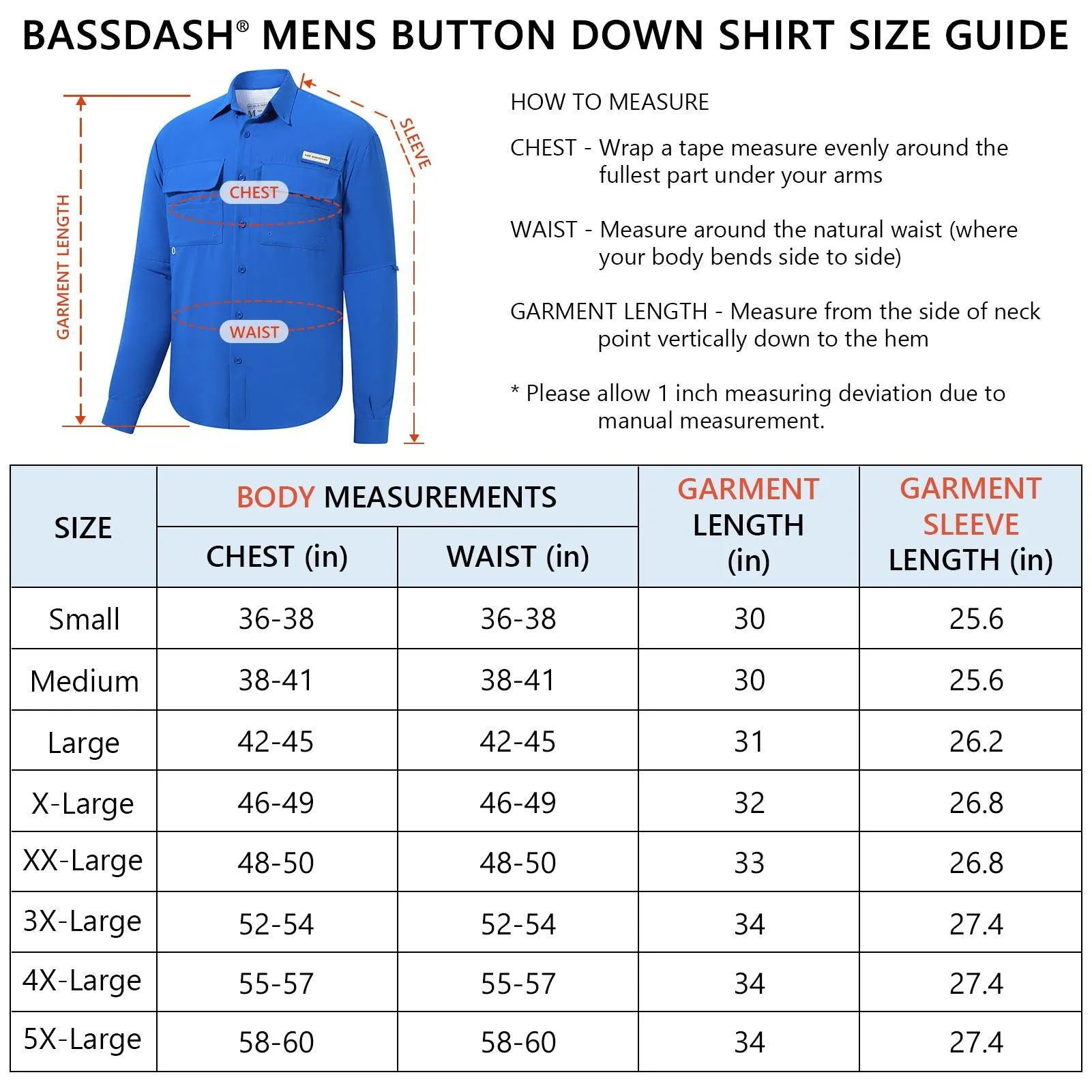 Men's UPF 50  Long Sleeve Fishing Button Down Shirt FS21M NEW COLOR