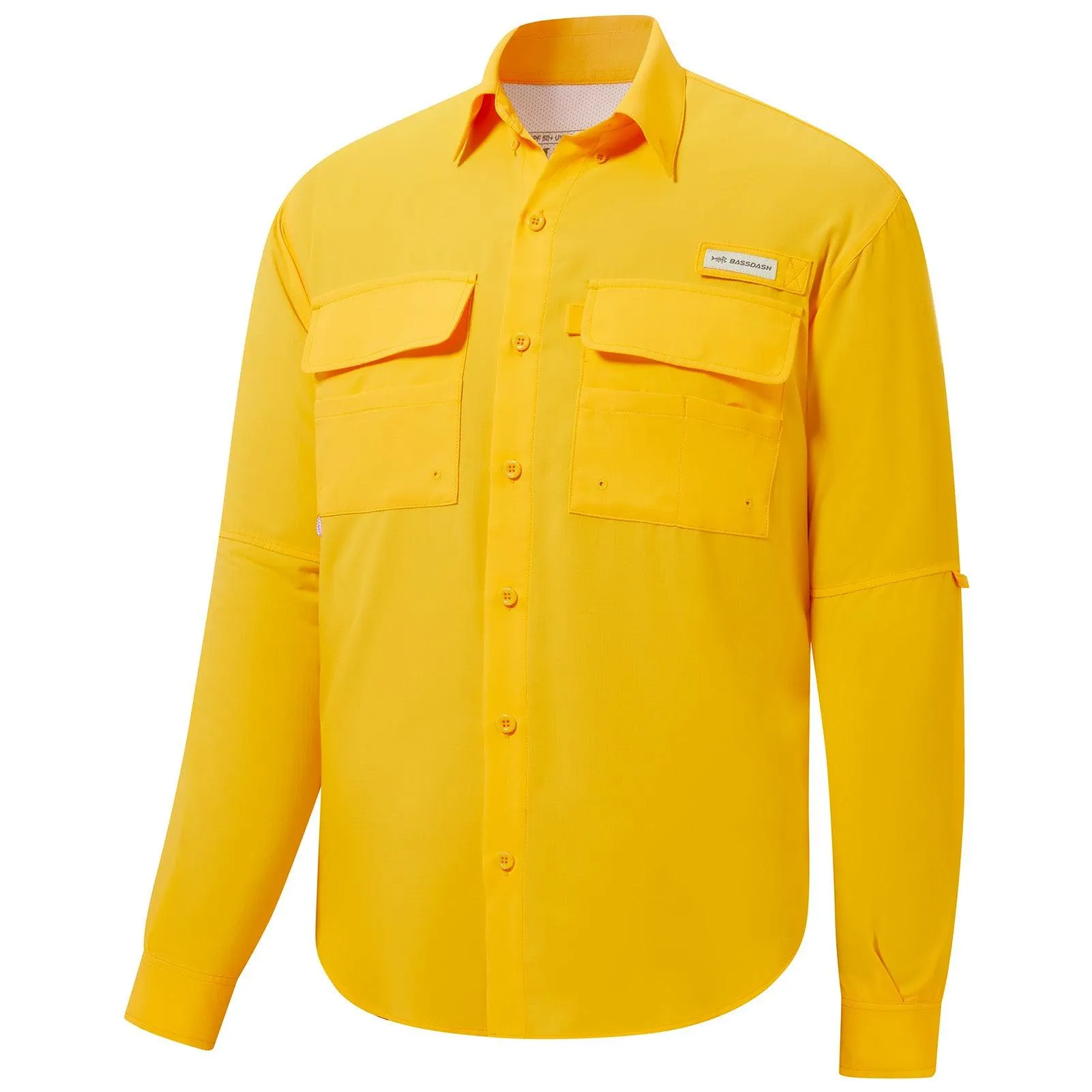 Men's UPF 50  Long Sleeve Fishing Button Down Shirt FS21M NEW COLOR
