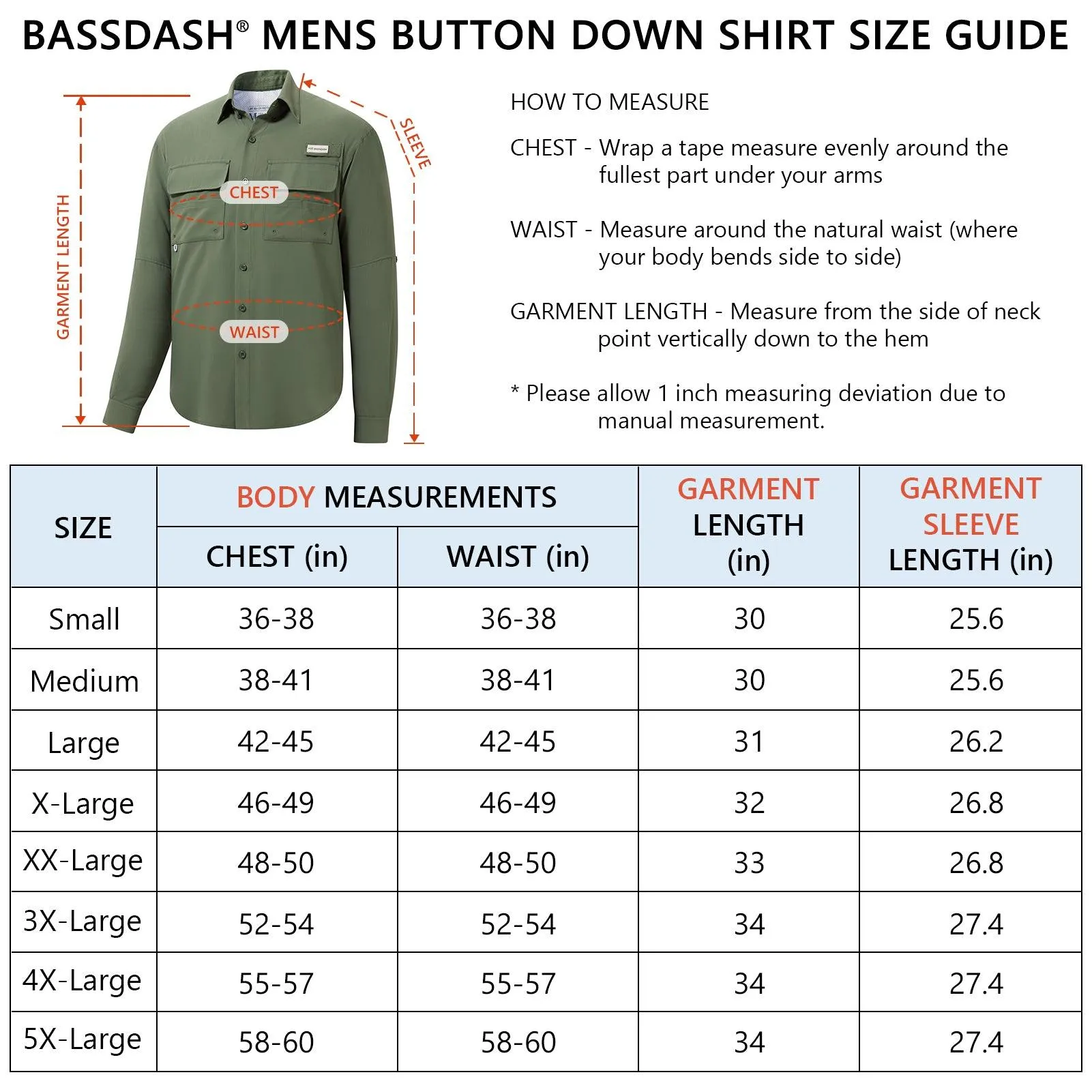 Men's UPF 50  Long Sleeve Fishing Button Down Shirt FS21M NEW COLOR