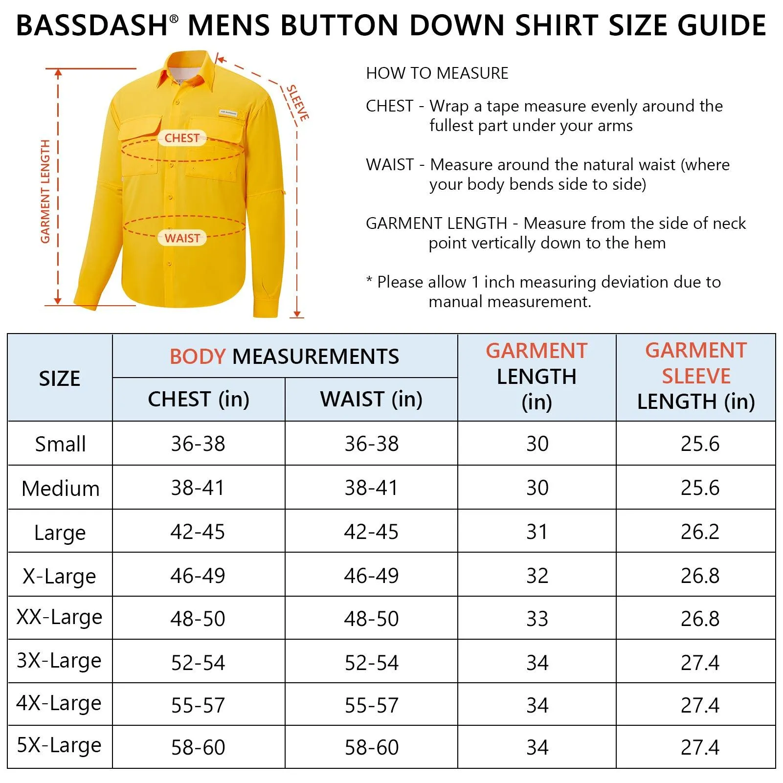 Men's UPF 50  Long Sleeve Fishing Button Down Shirt FS21M NEW COLOR
