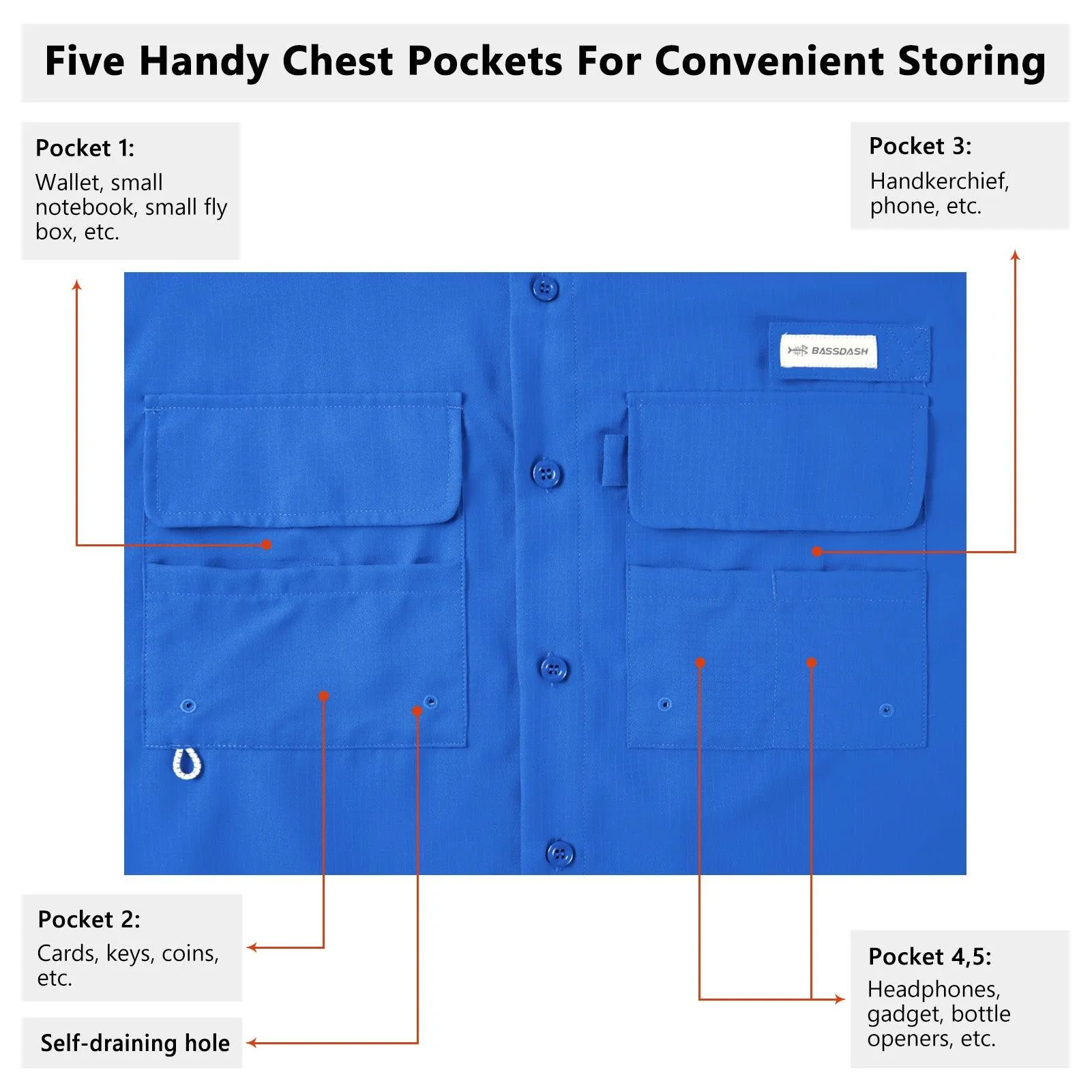 Men's UPF 50  Long Sleeve Fishing Button Down Shirt FS21M NEW COLOR