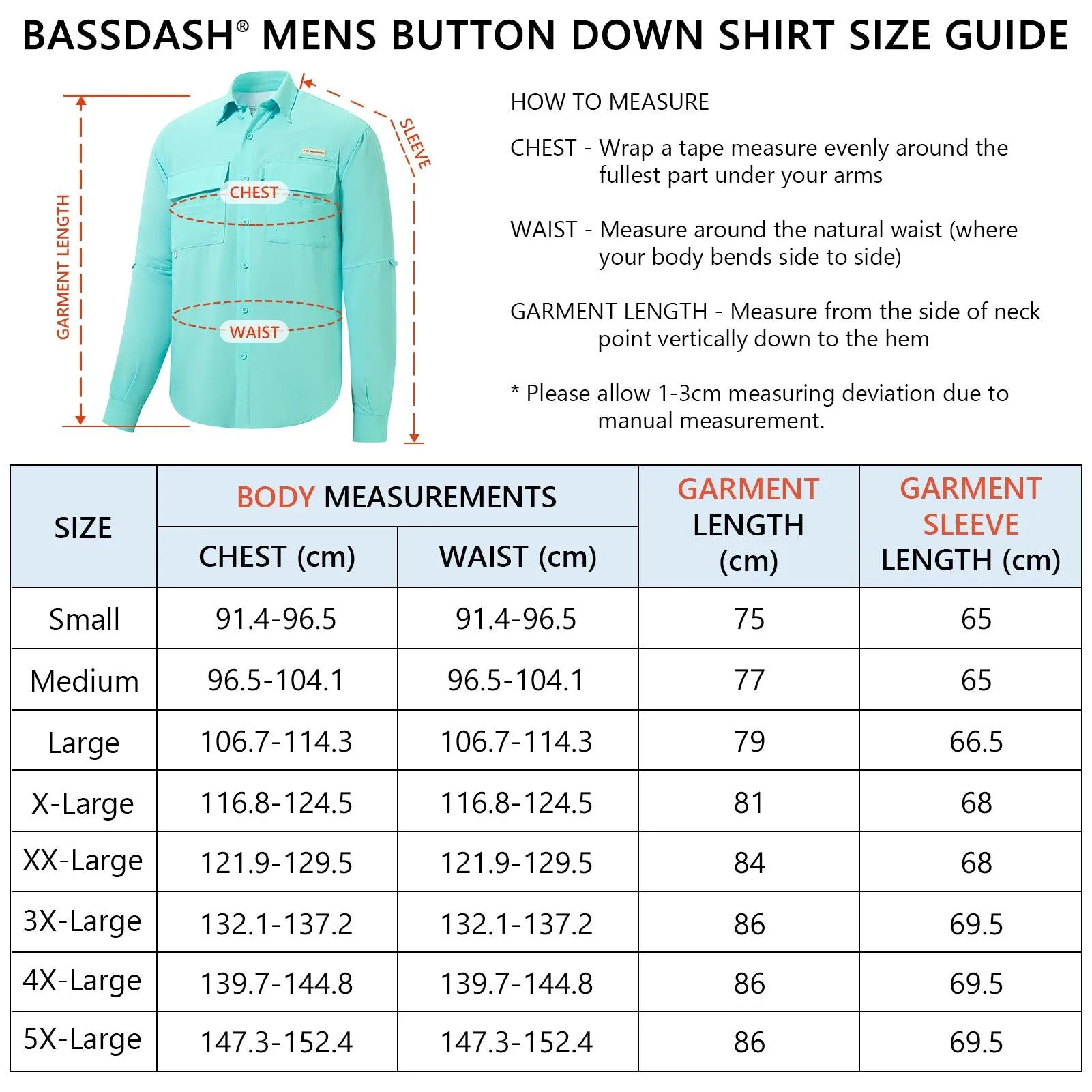 Men's UPF 50  Long Sleeve Fishing Button Down Shirt FS21M NEW COLOR