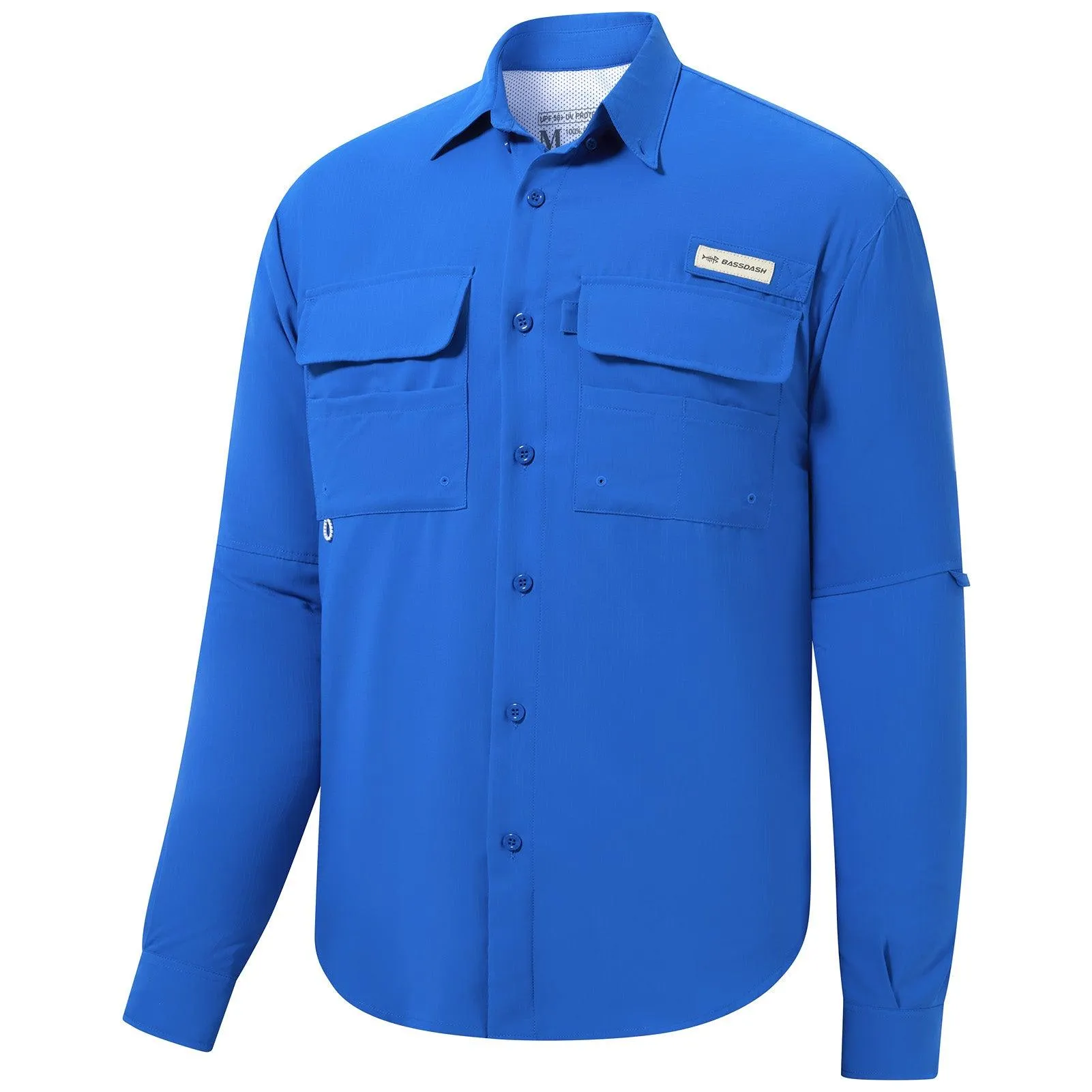 Men's UPF 50  Long Sleeve Fishing Button Down Shirt FS21M NEW COLOR