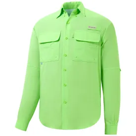 Men's UPF 50  Long Sleeve Fishing Button Down Shirt FS21M NEW COLOR