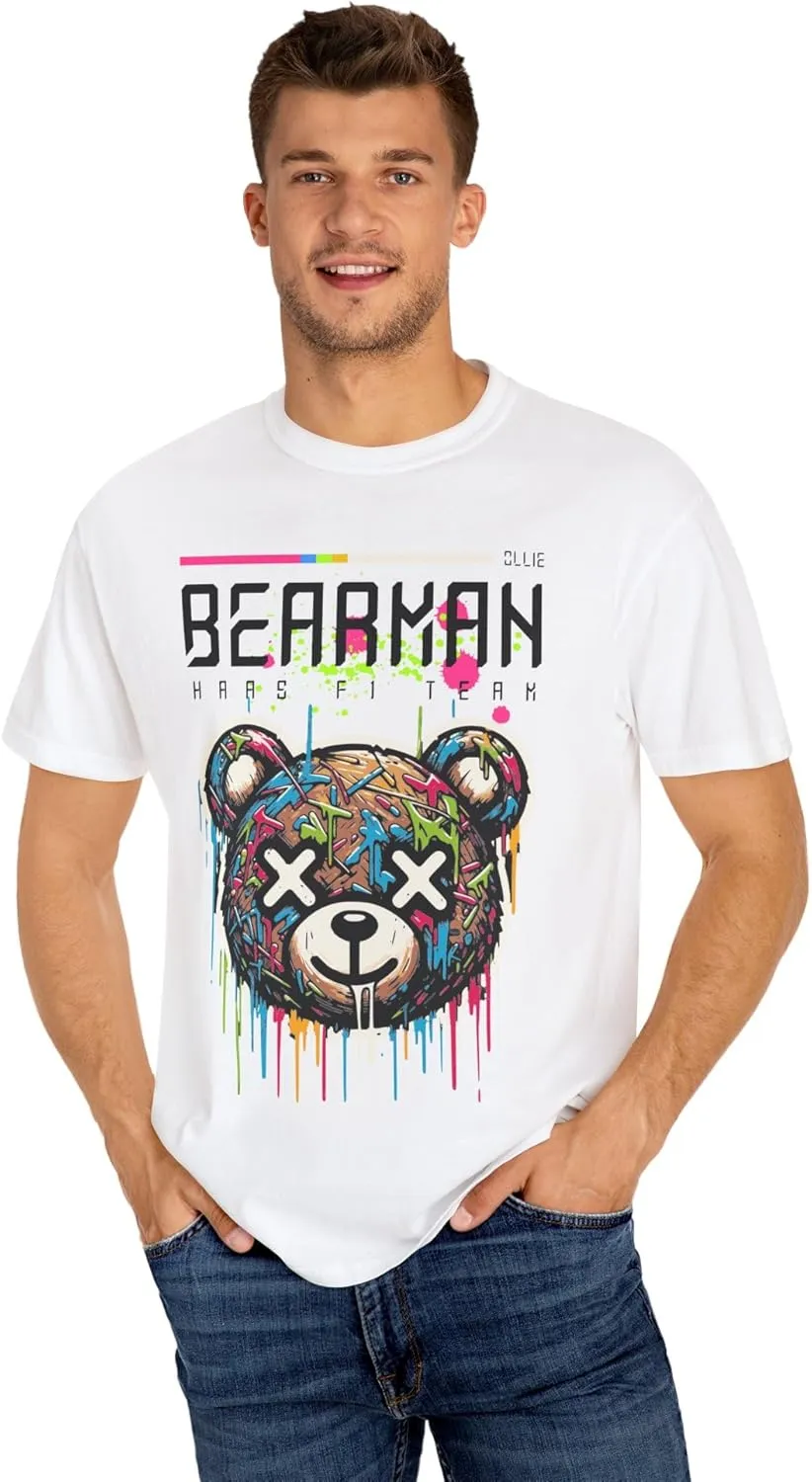 Ollie Bearman Rookie Unisex T-Shirt  Bold Bear Graphic | Rising Talent Tribute | Comfortable Everyday Tee