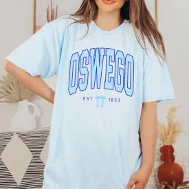 Oswego Est 1833 Bow Tee