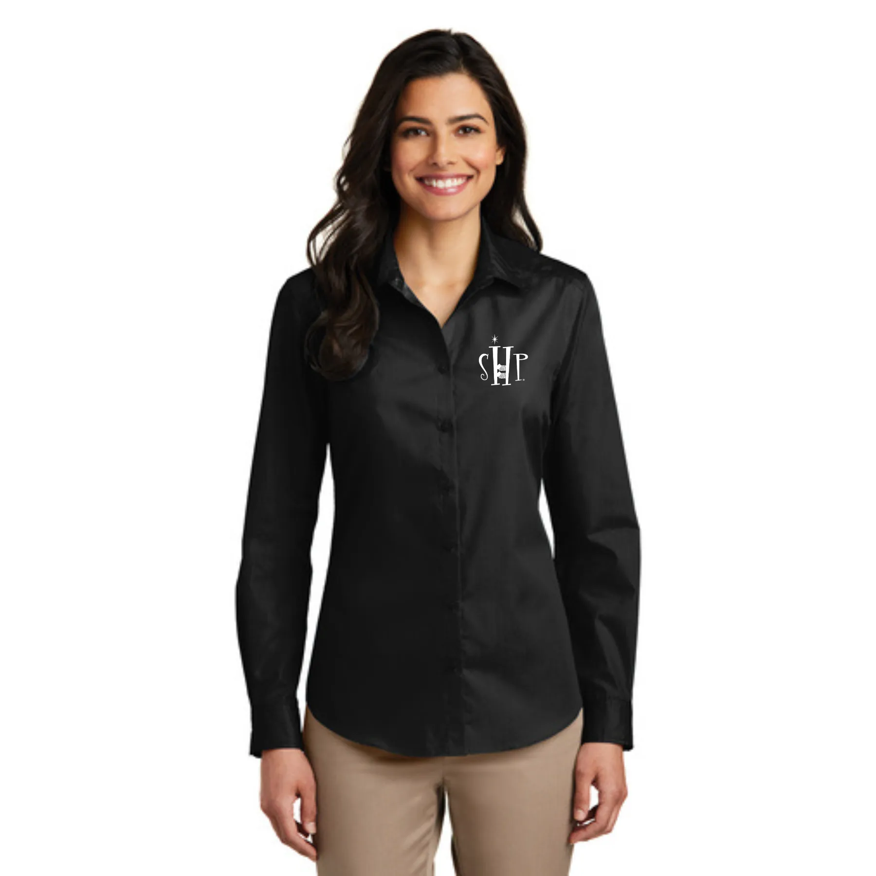 "NEW" Official SHP Long Sleeve Button Down Shirt - Women's (All Colorways)