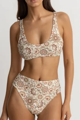 Raya Paisley Crop Top