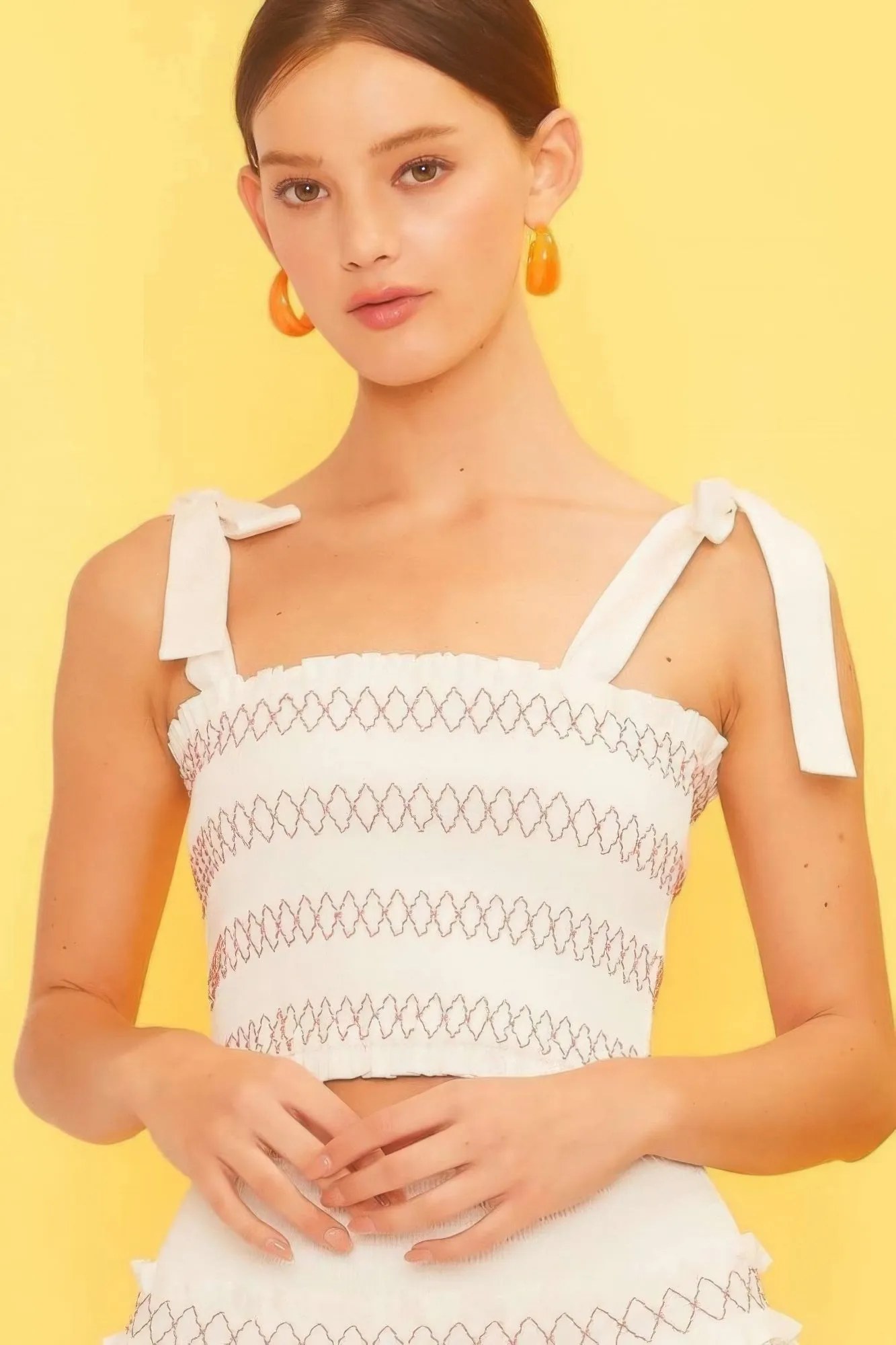 Ruffled Crop Top