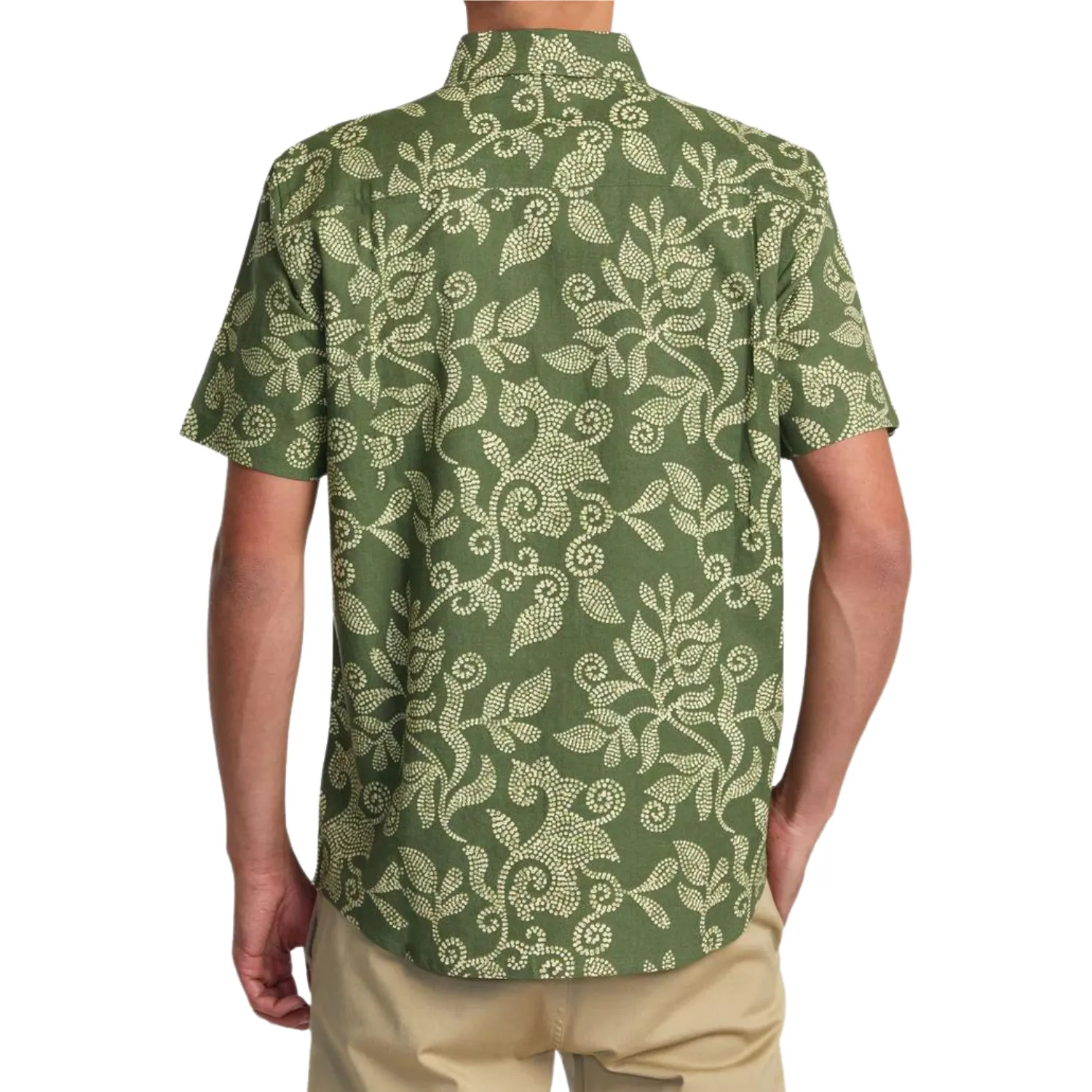 RVCA Rvgazi Short Sleeve Button Down Shirt - Men's