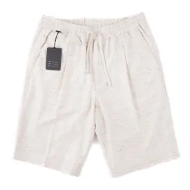 Sartorio Cotton-Linen Drawstring Shorts