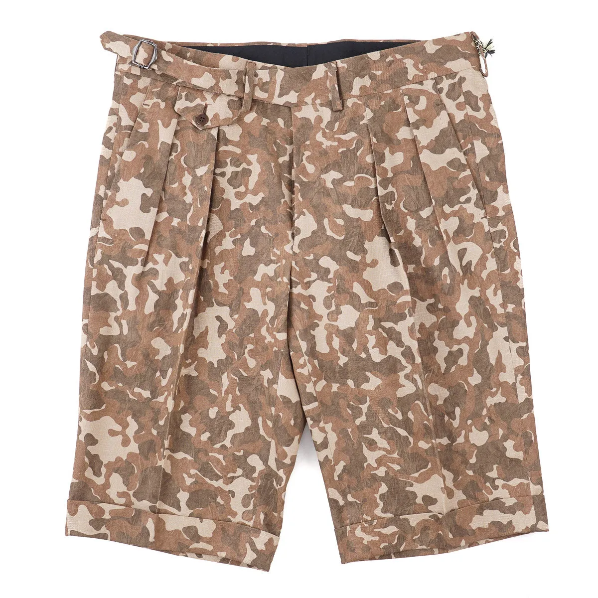 Sartorio Printed Cotton Bermuda Shorts