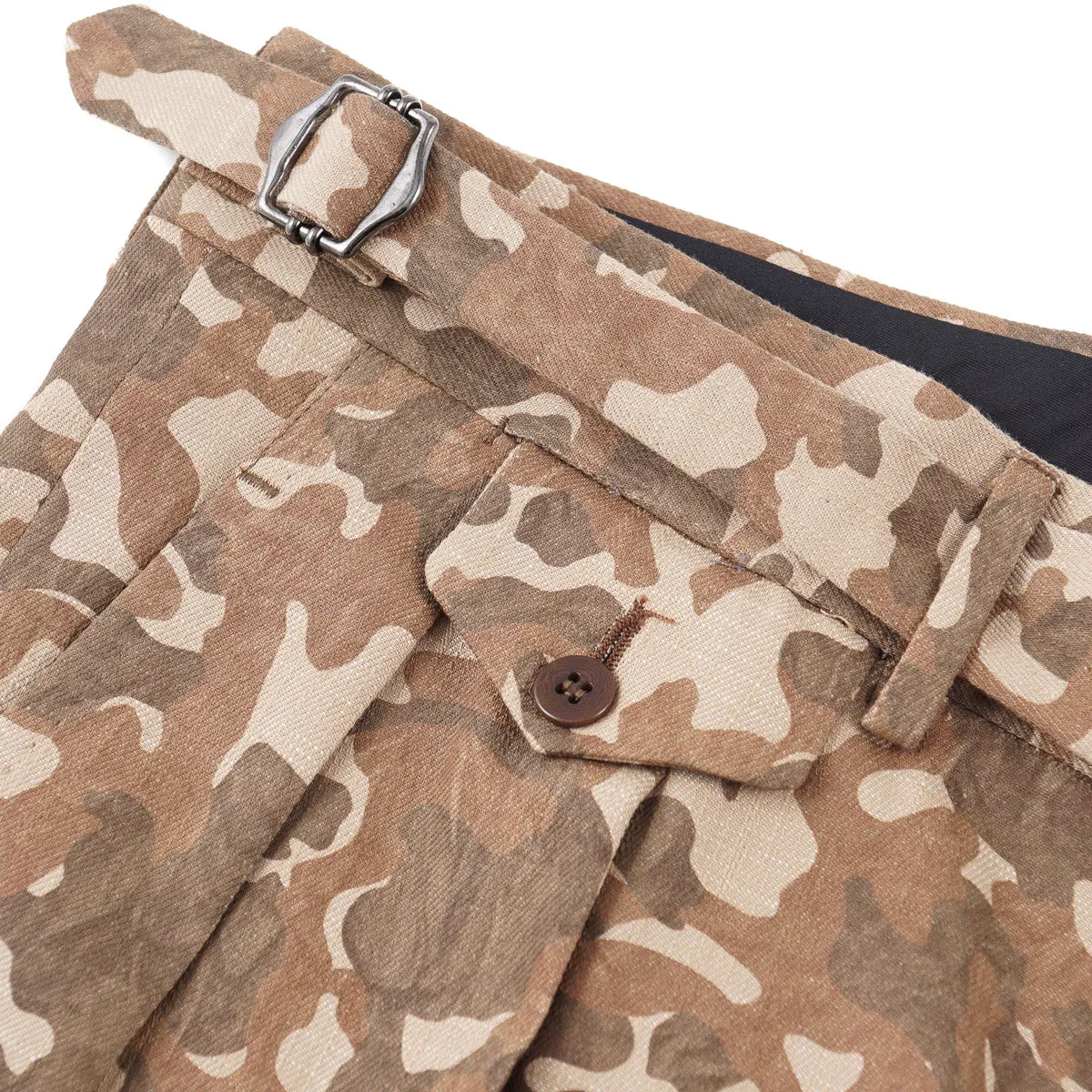 Sartorio Printed Cotton Bermuda Shorts