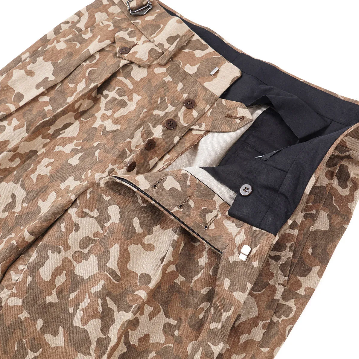Sartorio Printed Cotton Bermuda Shorts