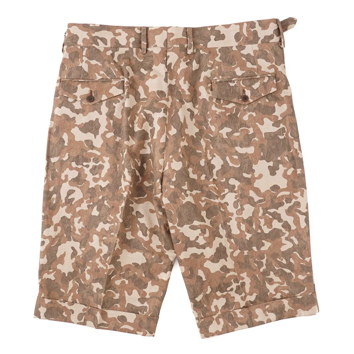 Sartorio Printed Cotton Bermuda Shorts