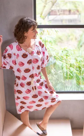 Scallops Tie Dress - SALE