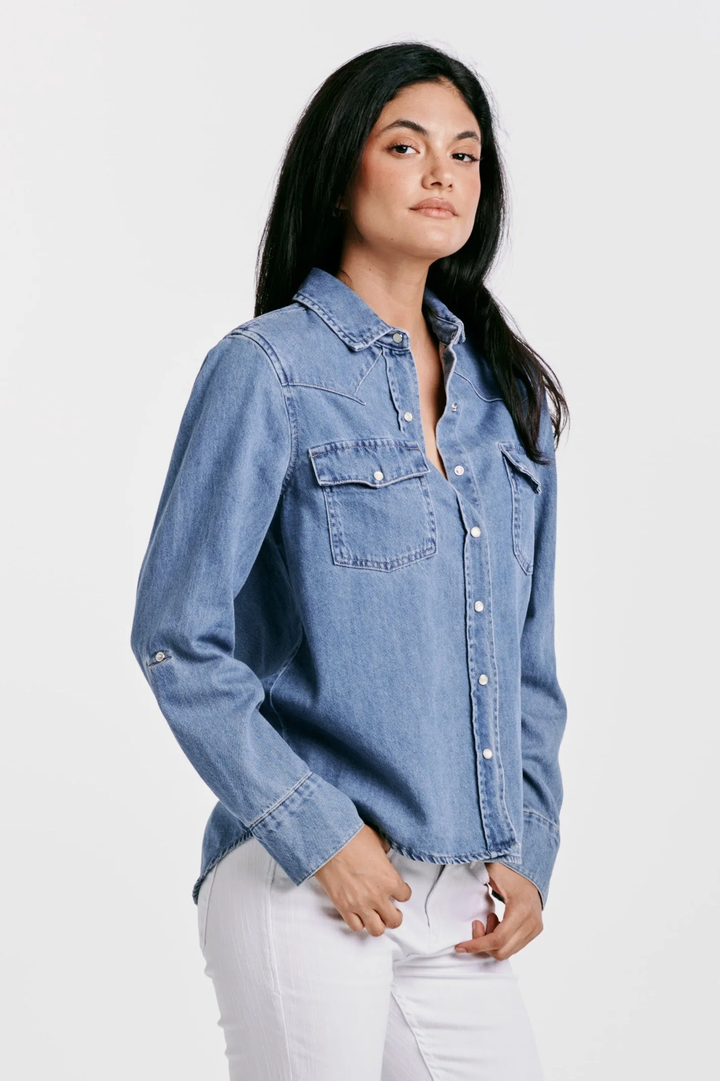STAR WESTERN CHAMBRAY SHIRT OSALINA