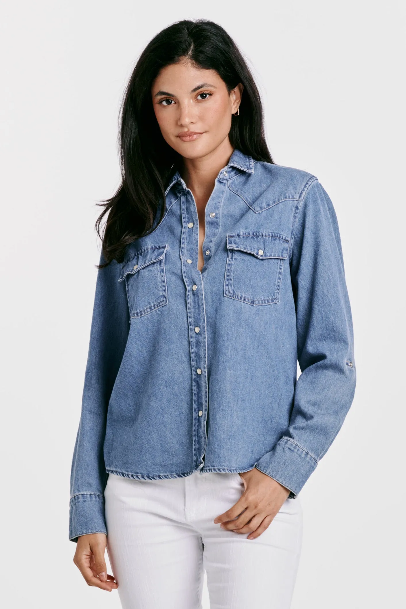 STAR WESTERN CHAMBRAY SHIRT OSALINA