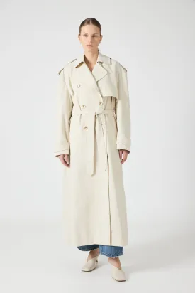 TRANSIT TRENCH COAT | DUST