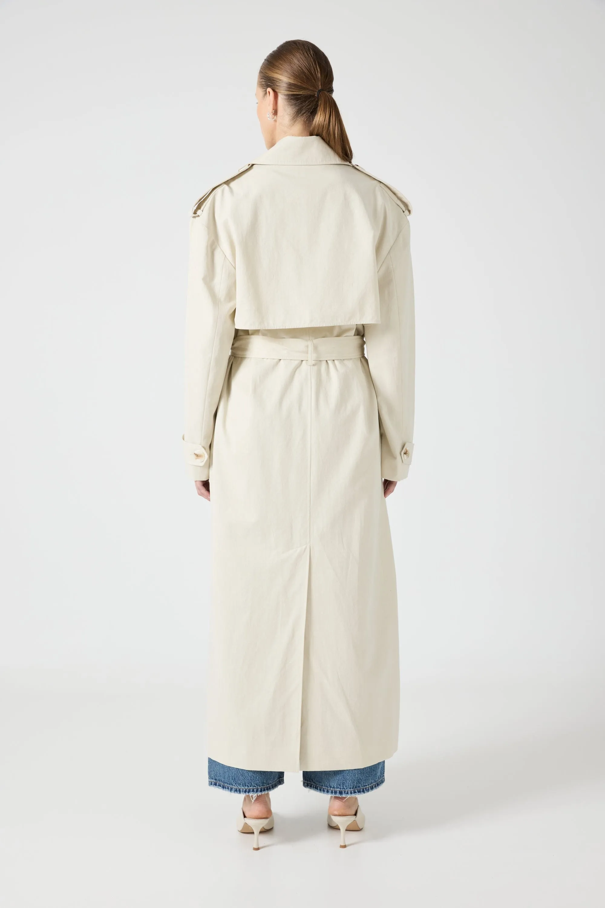 TRANSIT TRENCH COAT | DUST