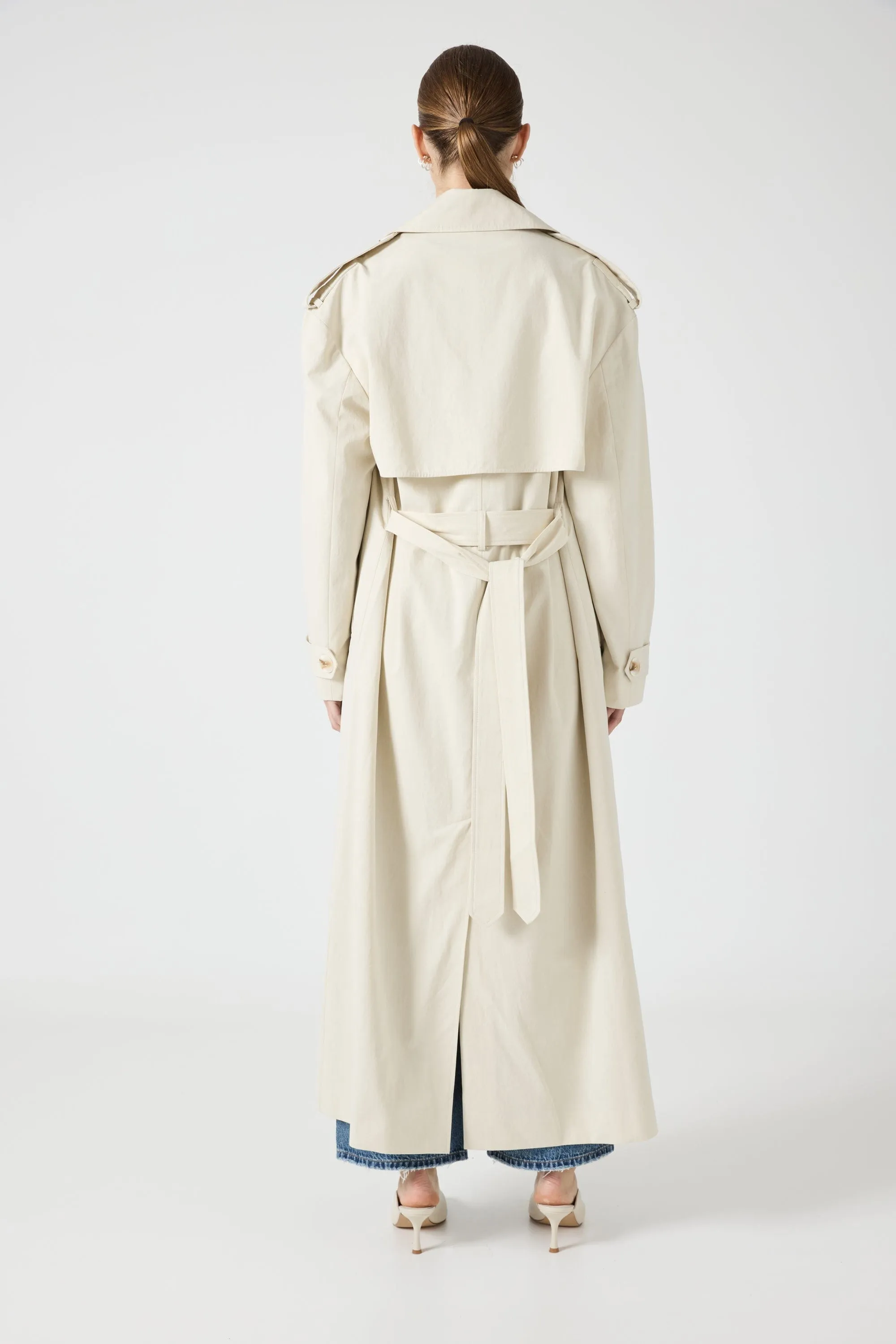 TRANSIT TRENCH COAT | DUST