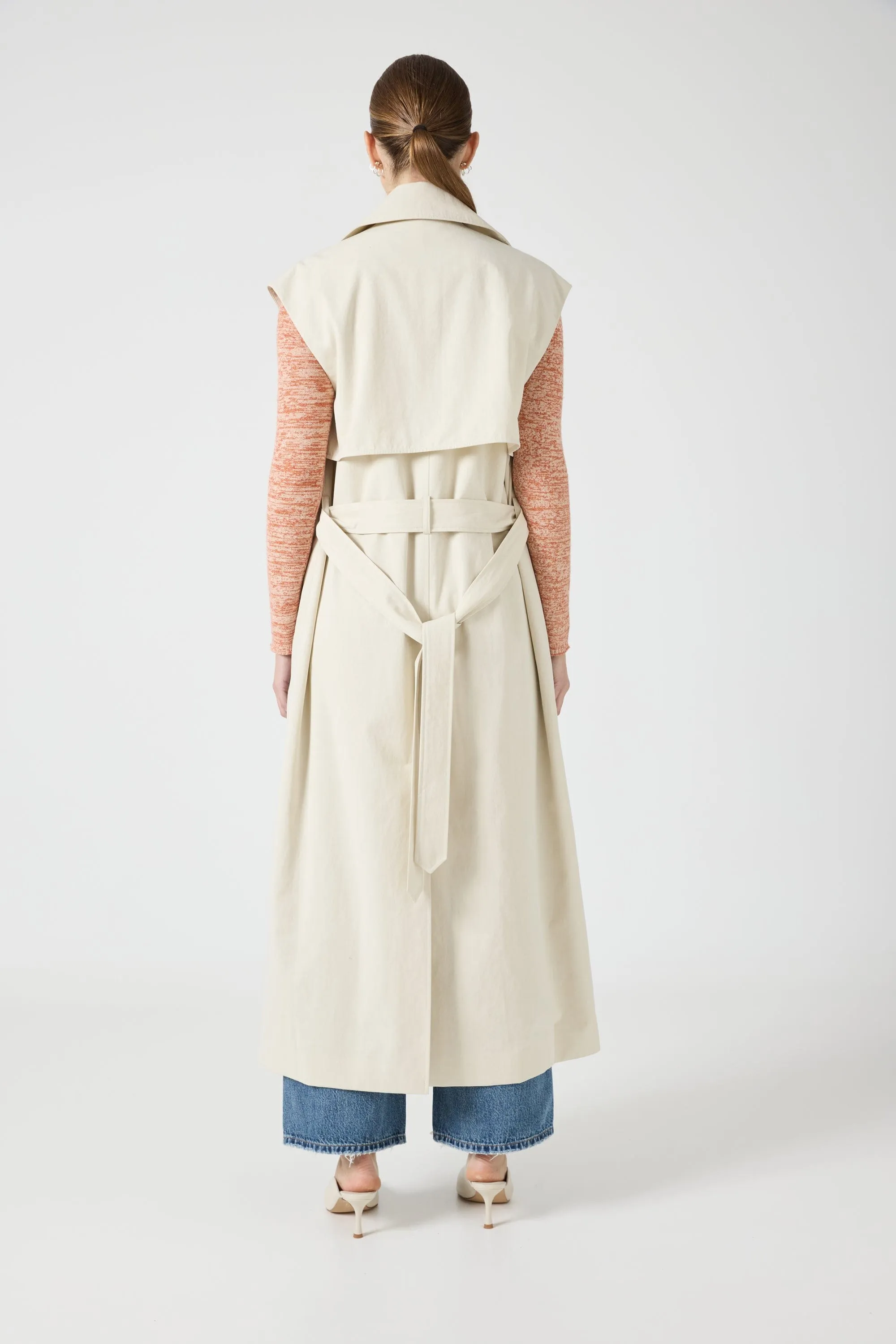 TRANSIT TRENCH VEST | DUST