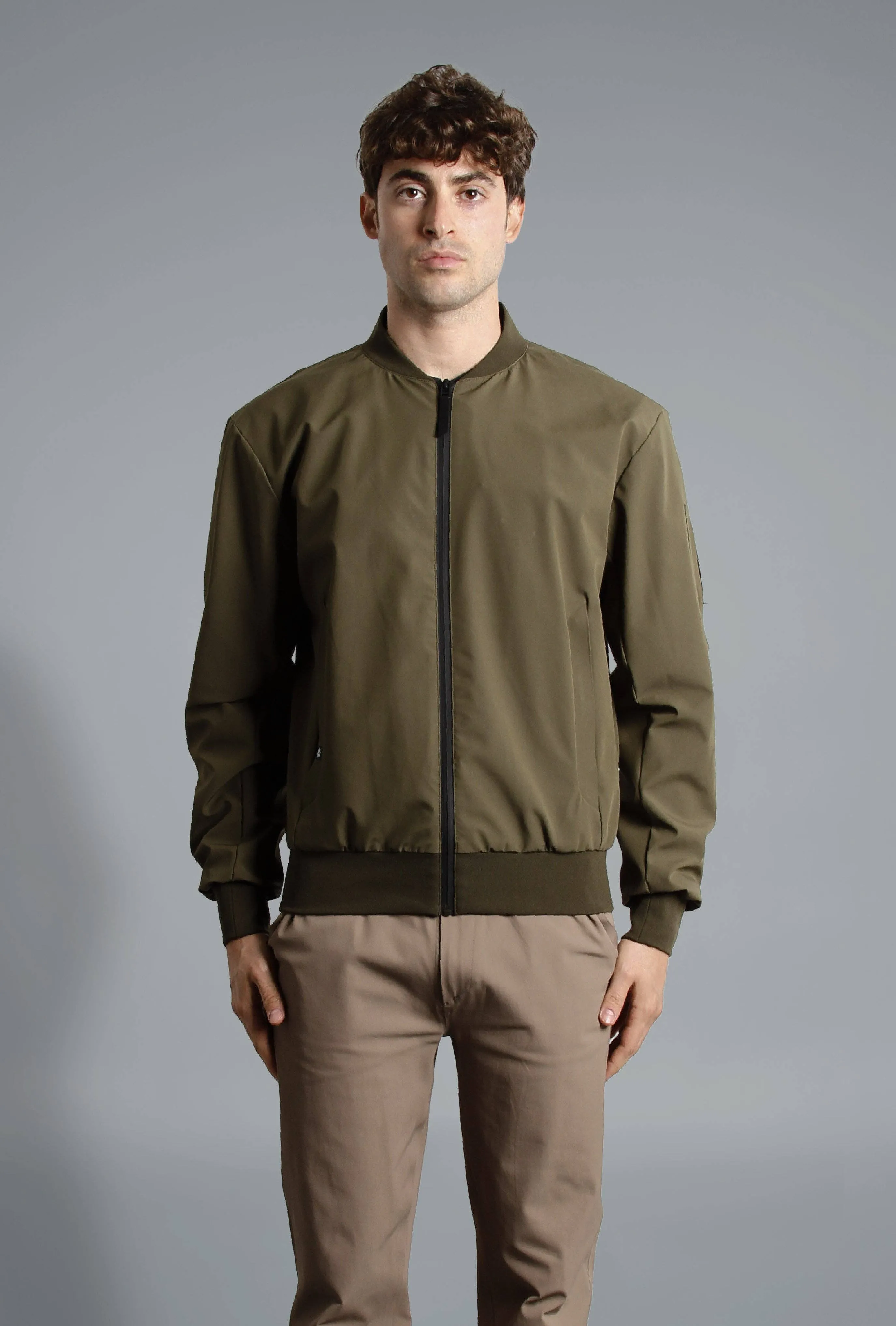 Vanguard Bomber Jacket - Olive