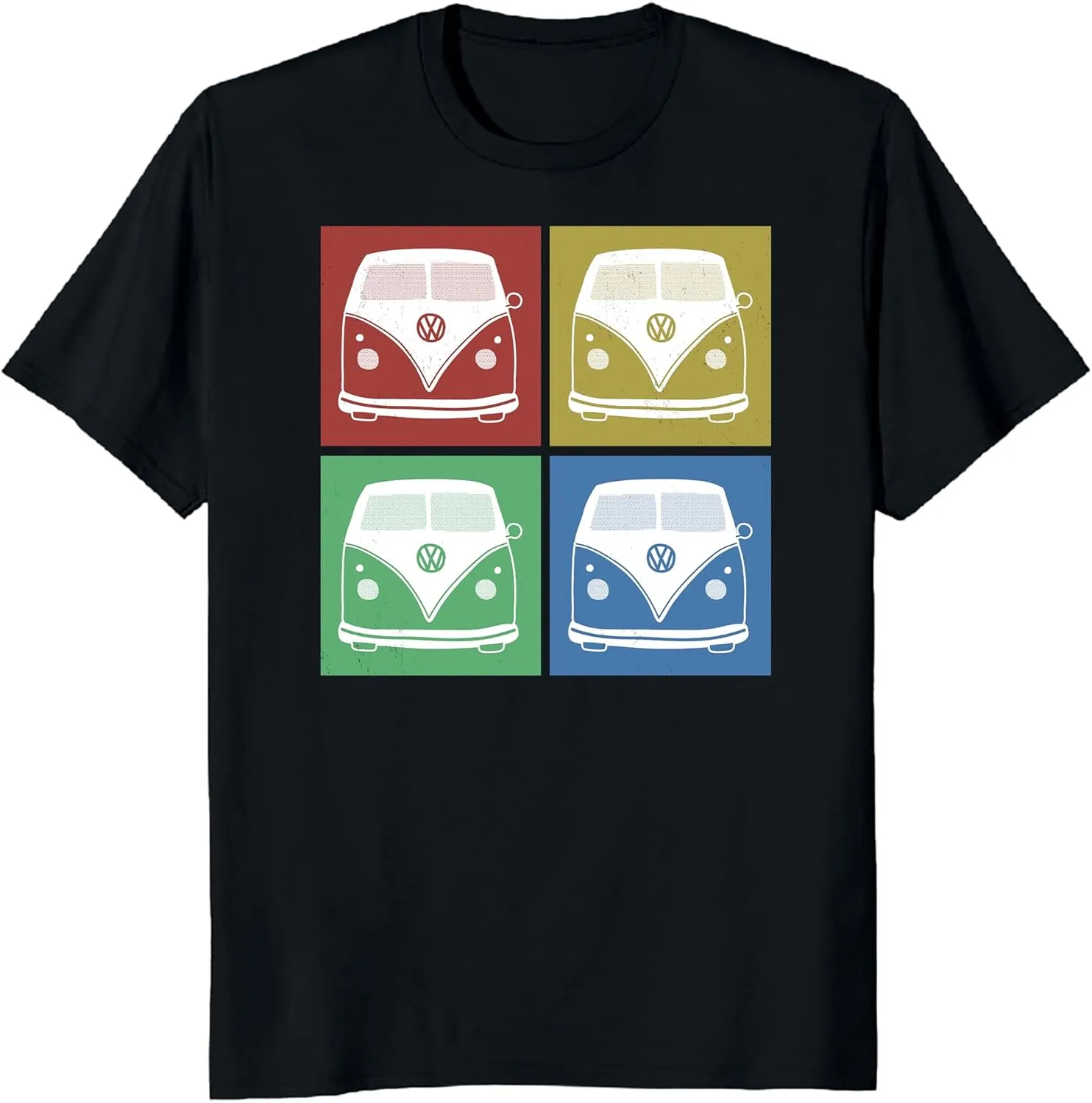 Volkswagen Bus Abstract Art Men's and Women's T-Shirt